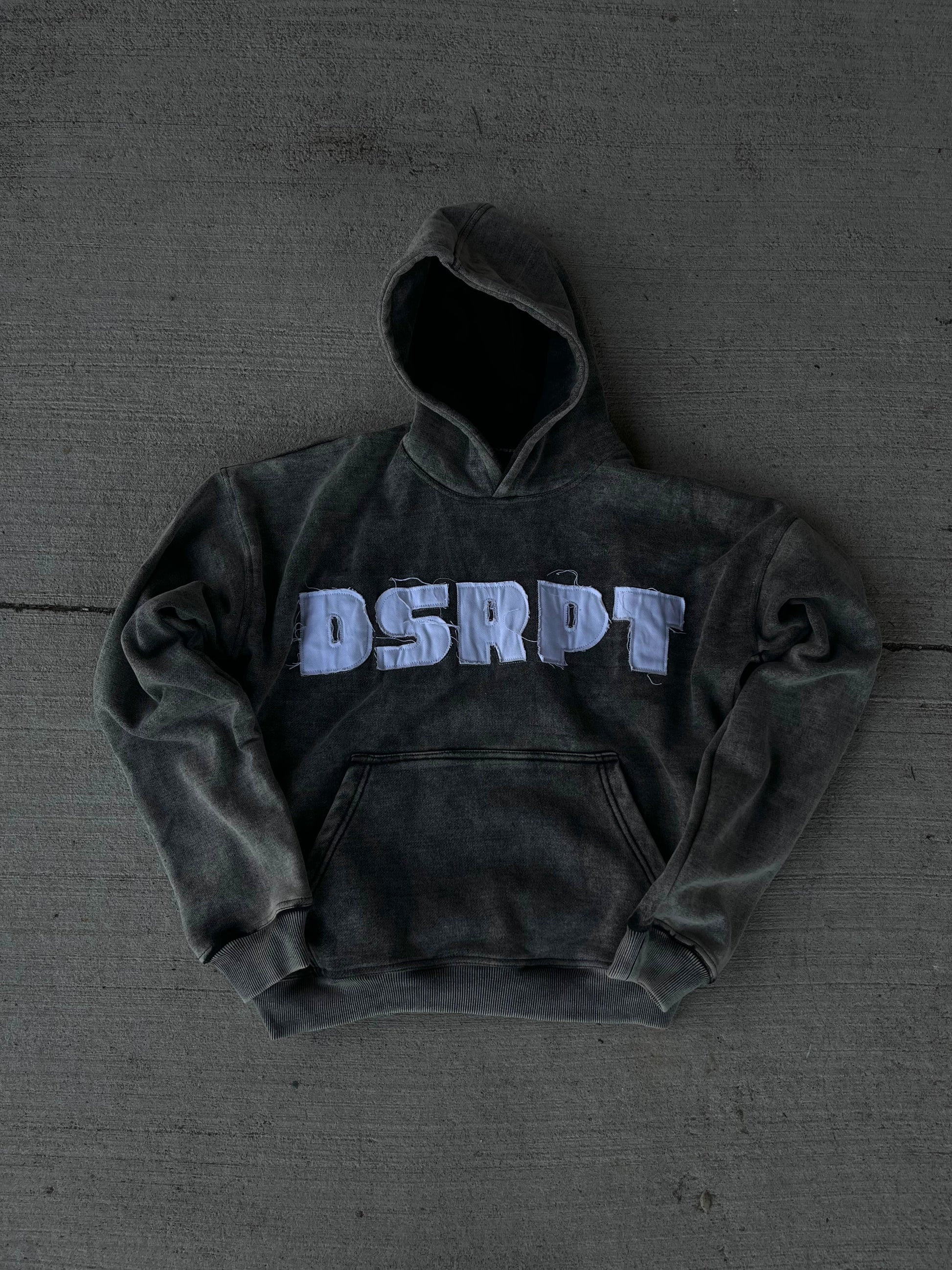 DELTA DECK 煩雑 LOGO HOODIE STRIPE GREY☆ 