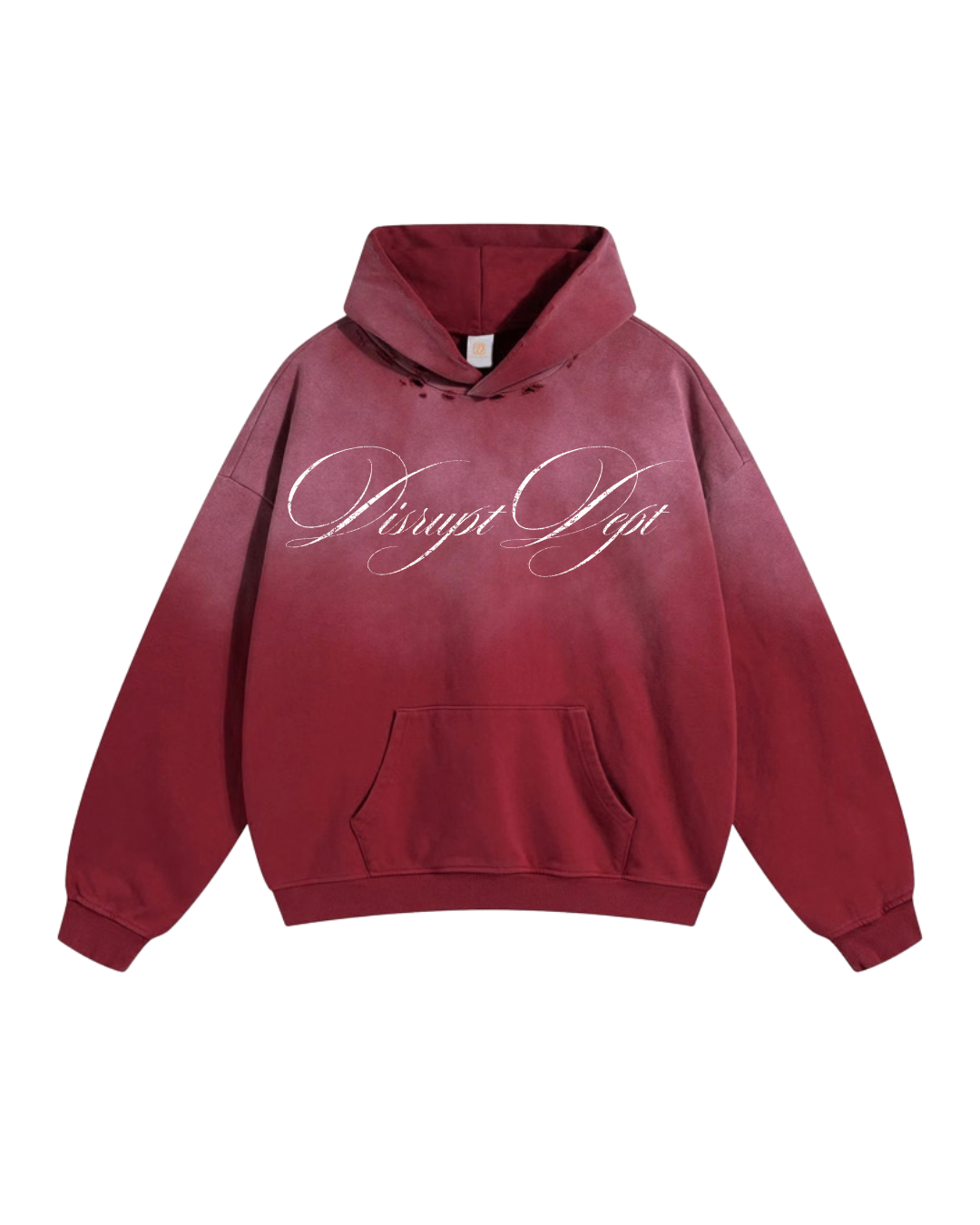 Red Script Hoodie